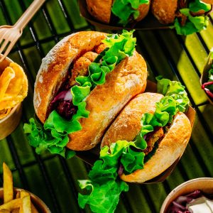 Burger + mini Burger